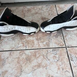 Kid’s Black and White Sneakers